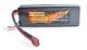 11.1V 6500mAh 75C Protecto duro, Bateria Li-Po con conectores deans