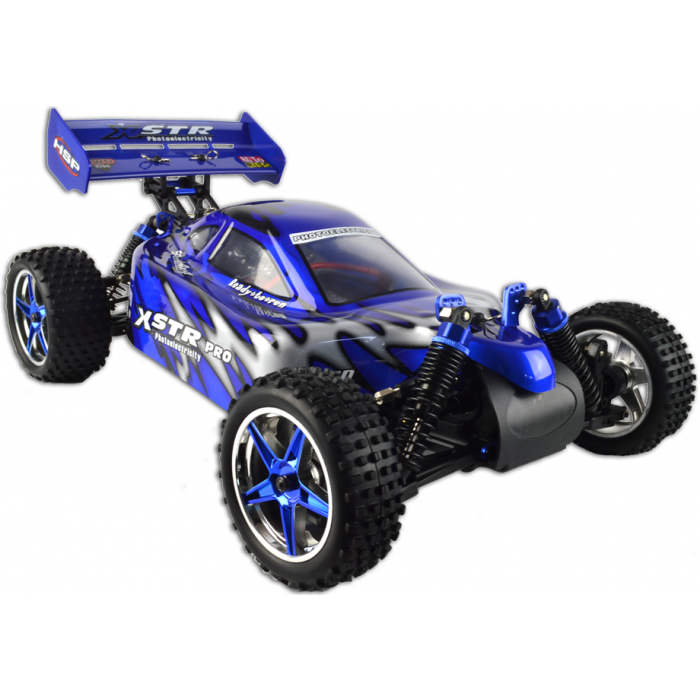 Coche RC Buggy XSTR Pro 1/10 Brushless Motor 2,4Ghz Batería Lipo