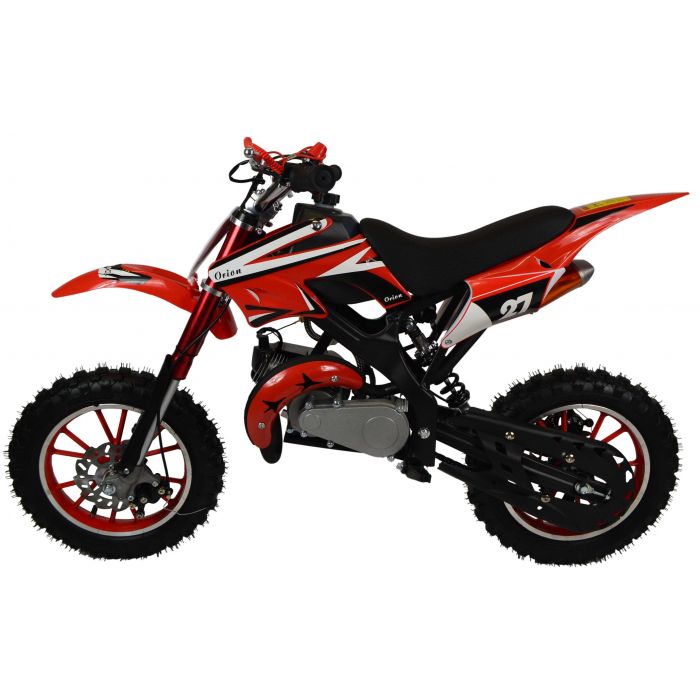 MINI MOTO DE CROSS GASOLINA PARA NIÑOS DELTA 49 CC - CARS12V