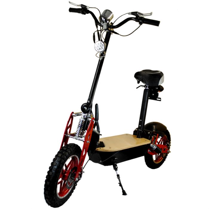 Zipper Patinete Eléctrico E-Scooter 1000W Todo Terreno Con Asiento